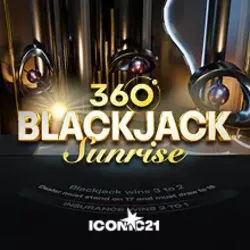 Blackjack 360 Sunrise — Live-Casino von Betconstruct bei Spinalto